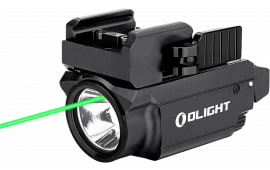Olight OBALDRMINIBK1 Baldr Mini Black Anodized 100/600 Lumens White LED Green Laser