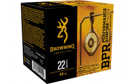 Browning Ammo B194122400 BPR Performance 22 Long Rifle 40 GR Lead Round Nose - 400rd Box