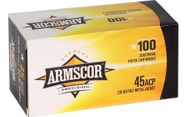 Arms 50443 45 ACP 230 GR FMJ - Value Pack - 100rd Box