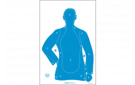 Action Target B21EBLUE100 B-21E Blue Targets 100 BX