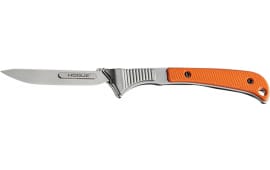 Hogue 35874 Expel 2.050" Fixed High Carbon Steel Blade, Orange G10 Scales/SS Handle, Includes 3 #60 & 2 #70 blades.