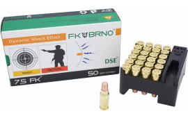 FK Brno US FKAMMOF950 F9 7.5FK 101 GR Copper Flat Nose 50 Per Box/10 Case - 50rd Box