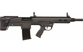 GForce GFBP1220 18.5 Barrel,12 Gauge, Semi Automatic Bullpup Shotgun, Gas Operated, 5rd Magazine, Flip Up Adjustable Sights, Black 