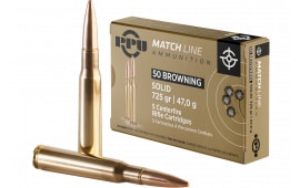PPN PPM50 50BMG Match 725 FMJ - 5rd Box