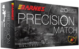 Barnes Bullets 32018 Precision Match 223Rem 77 GR Match Burner OTM BT 20 Per Box/10 Case - 20rd Box