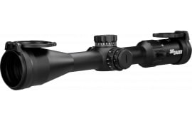 Sig Sauer Electro-Optics SOW46001 Whiskey4 Black 6-24x50mm 30mm Tube MOA Milling Hunter 2.0 Reticle