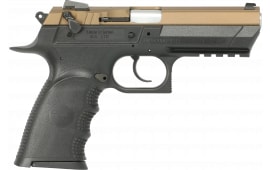 Magnum Research BE99153RL-BB Baby Eagle 4.43 Burnt Bronze Slide 15rd