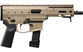Angstadt Arms AAMDP29PF6 MDP-9 27+1 6" Black Melonite Threaded Barrel Flat Dark Earth Cerakote Black Polymer Grips