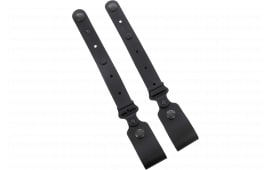Galco MC2TDB Horizontal Shoulder System Tie Down Set 2.0 Black Full Grain Leather Ambidextrous