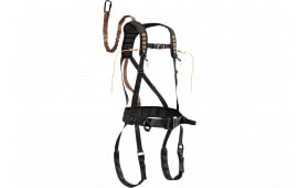 Muddy MUD-MSH400-L The Safeguard Safety Harness Lightweight Padded Nylon, Max Waist 40", 170-230 lbs. Capacity, Cam Leg Buckles
