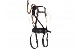 Muddy MUD-MSH400-XL The Safeguard Safety Harness Lightweight Padded Nylon, Max Waist 44", 230-300 lbs. Capacity, Cam Leg Buckles