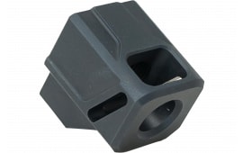 Faxon Firearms FFPACOMPDSG01 EXOS-513 Compensator Black Nitride 6061 Aluminum 1/2"x28 Threads 1.10" OAL Compatible w/ Glock Gen 3 19/17/34