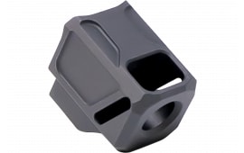 Faxon Firearms FFPACOMPSSG02 EXOS-533 Compensator Black Nitride 6061 Aluminum 1/2"x28 Threads 1.218" OAL Compatible w/ Glock 43X/48