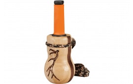 Wayne Carlton's Calls HSWCC70167 Lil' Heifer Cow Call Calf/Cow Sounds Walnut/Maple Wood Barrel