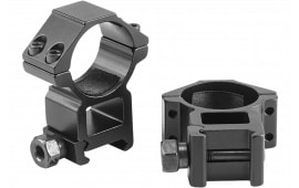 Riton Optics X34H Scope Rings, 34mm High, Aluminum, Black Anodized, Weaver/Picatinny.