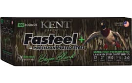 Kent Cartridge CC123FSP363X5 Fasteel + Precision Steel Bayou Blend 12Gauge 3" 1 1/4oz 3x5Shot 100Per Box/2 Case *Case Only - 200sh Case