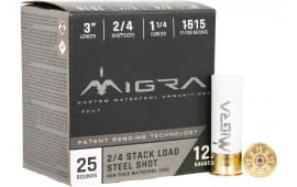 Migra M12S24 Staxd 12GA 3" 2-4 - 25sh Box