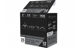 Migra M12S13 Staxd 12GA 3" 1-3 - 25sh Box