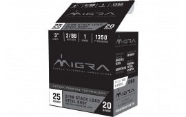 Migra Ammunitions M20SB46 Combinational 20Gauge 3" 1oz 4/6Shot 25 Per Box/10 Case - 25sh Box