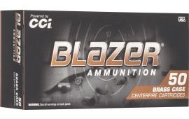 CCI 5239 Blazer Handgun 9mm 115 GR Jacketed Hollow Point 50 Per Box/10 Case - 50rd Box