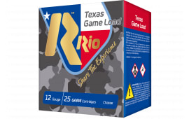 RIO Ammunition TG368TX Top Game Texas Game Load Standard Velocity 12GA 2.75" 1-1/4oz #8 Shot - 25sh Box