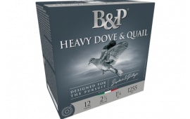 B&P Ammunition 12B18D9 Heavy Dove & Quail 12Gauge 2.75" 1 1/8oz 9Shot 25 Per Box/10 Case - 25sh Box