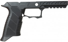 Timber Creek Outdoors P320 Pro Grip Module Aluminum Black Fits Sig P320 Full Size, Flared Magwell