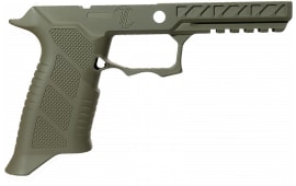 Timber Creek Outdoors P320 Pro Grip Module OD Green Aluminum, Full Size, Flared Magwell, Fits Sig P320.