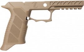 Timber Creek Outdoors P320 Pro Grip Module FDE Aluminum Full Size Fits Sig P320 SSP320PROGMFD