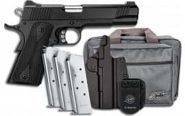 Kimber Custom LW Club Bundle .45 ACP 5" Barrel 7rd Semi-Auto Pistol W/ 3 Mags, Mission First Tactical Holster, Mag Pouch, & Range Bag - 3700812