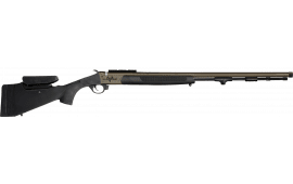Traditions R74665050B Pursuit XT Pro Tungsten Cerakote 26" Fluted/Threaded w/VAPR Twist Barrel, Black Adj Cheek Piece & LOP Synthetic Stock