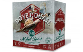 Nobel Sport ANSF128 Dove & Quail 12Gauge 2.75" 1 1/8oz 8Shot 25 Per Box/10 Case - 25sh Box