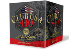 Nobel Sport ANS4128 Club USA 410Gauge 2.50" 1/2oz 8Shot 25 Per Box/10 Case - 25sh Box