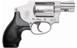 Smith & Wesson M642 178042 642 Pro 38 SPL+P Moon Clip 1.875" 5rd Black Synthetic Grip SS Revolver