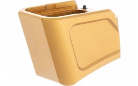 Tyrant Cnc TDG17MAGEXGLD Magazine Extension Fits Glock 17/22/34/35/19X Gold Aerospace Grade Aluminum