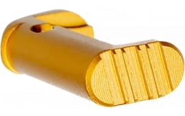 Tyrant CNC Hellcat Magazine Release Firearm Parts Gold Aluminum 1.95mm Raised Surface Ambidextrous TDHCATEGOLD
