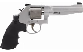 Smith & Wesson 178055 986 Performance Center DA/SA 9mm 5" 7rd SS Titanium Cylinder Revolver