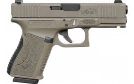 TriStar 85772 Apoc 15RND FDE Black w/FIBER Optic Sights