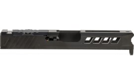True Precision Inc TPG19SBCRMR Axiom Optic Cut Slide Fits Glock 19 Gen1-3 Black DLC Anodized 416rd Stainless Steel