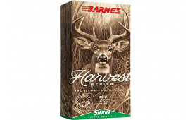 Barnes Bullets 32400 Harvest 6.5Creedmoor 140 GR Sierra Tipped GameKing 20 Per Box/10 Case - 20rd Box