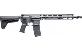 VKTR Industries V31100916622 VK-1PW 13.70" Sniper Gray Cerakote Low Profile M-LOK Handguard Magpul SL Black Magpul K2 Grip