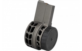 Warrior Systems MFG CO W15TUSK1 Warrior Skeletonized 50rd 5.56x45mm Fits AR-15 Tungsten Gray Aluminum
