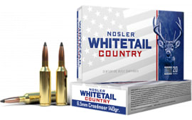 Nosler 40105 6.5Creedmoor 140 GR Spitzer Boat Tail 20 Per Box/10 Case - 20rd Box
