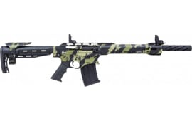 Citadel Boss 25 BOSS2512-VECG Shotgun, 12 Gauge, 18.75" Barrel, 5+1 Rds, Semi-Auto, Green Vector Camo, Adjustable Sights