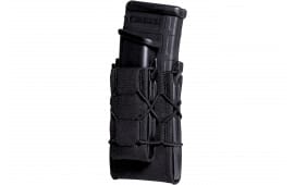 High Speed Gear 24DD00BK Taco Gen 2 Double Decker Black Nylon Molle Compatible w/ Rifle/Pistol