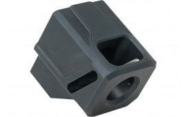 Faxon Firearms FFPACOMPDSMP01 EXOS-514 Compensator for M&P Black Aluminum 1/2"x28 Threads 1.10" OAL 9mm