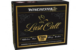 Winchester Ammo LCTSS4139 Last Call 410Gauge 3" 1/2oz Tungsten 9Shot - 10rd Box