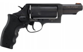 Taurus Judge Magnum 2-441039MAGVL Revolver, .45 Colt/.410 GA, 3" Barrel, 5rd, DA/SA, Stainless, Viridian Laser, Fiber Optic Sight.