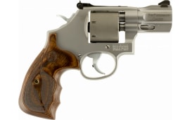 Smith & Wesson 10227 986 Performance Center DA/SA 9mm 2.5" 7 Wood Stainless Revolver