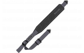 Allen BakTrak Terrain Sling, Black, Rifle Sling, 1.25"x37", Wide Silicone Gripping Tread, Polymer Construction